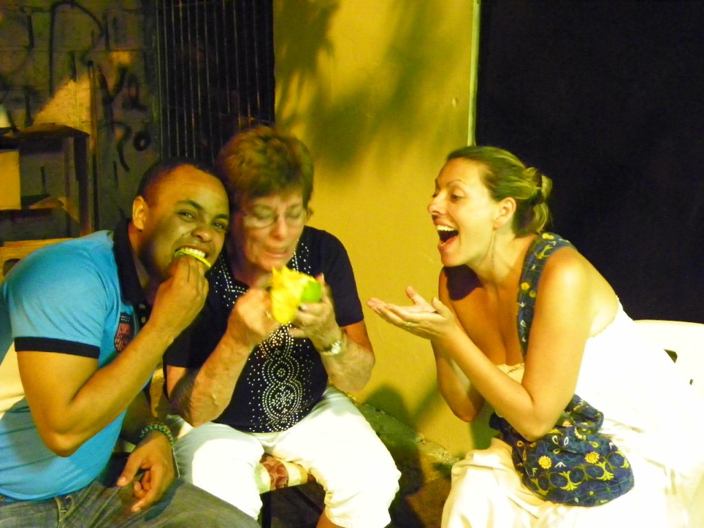 Frederica isn't the only one who likes to keep the mangoes for herself. Even my own mother won't share!