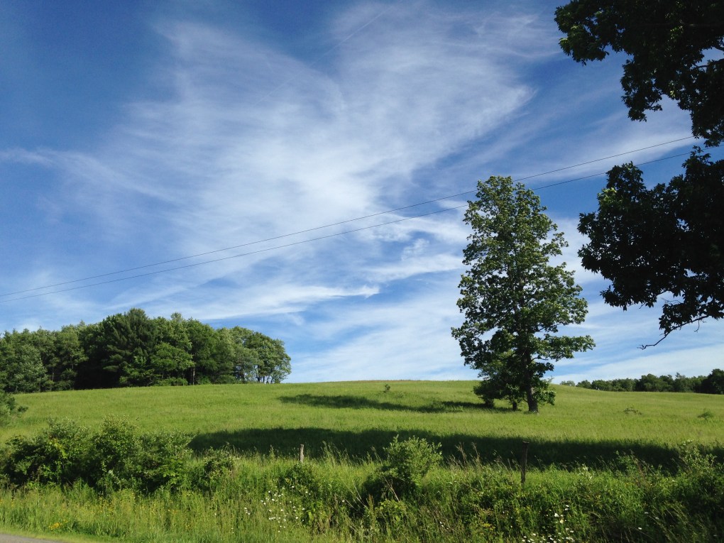 A picture perfect summer day in Chenango County.