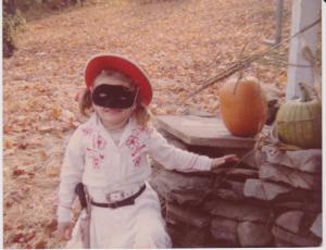 Even my Halloween costumes had skirts!